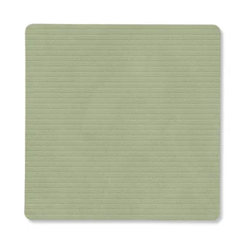 Corduroy glasunderlägg square - Olive Green - LIND DNA