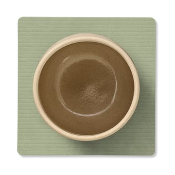 Corduroy glasunderlägg square - Olive Green - LIND DNA