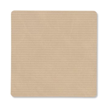 Corduroy glasunderlägg square - Sand - LIND DNA