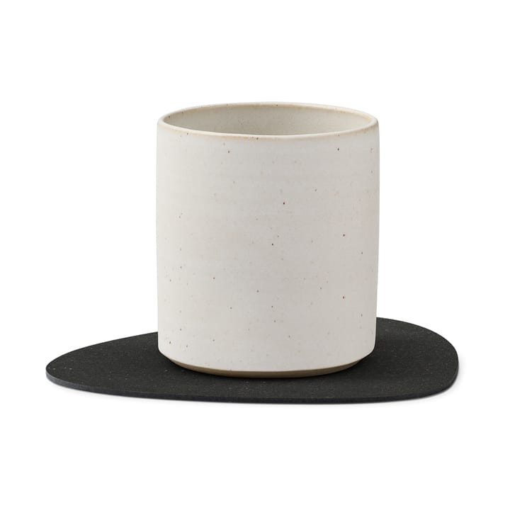 Core glasunderlägg curve, Flecked anthracite LIND DNA