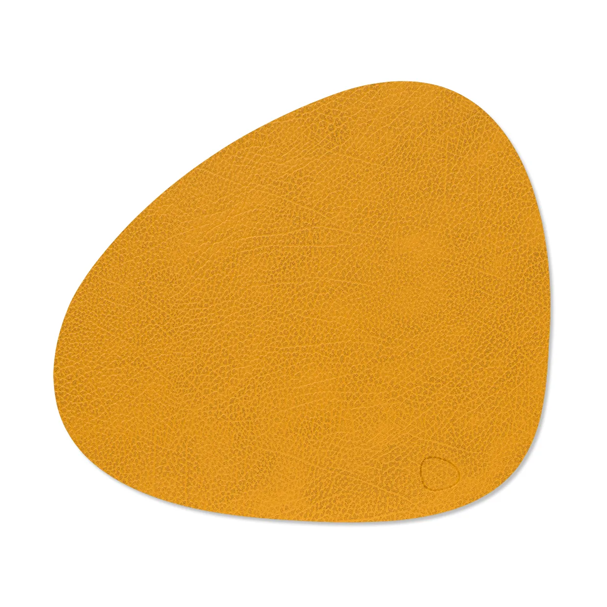 Hippo bordstablett curve M, Curry, 35x31 cm LIND DNA