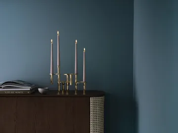 Lind Curve kombinerbar ljusstake 24K guldplätering - Single - LIND DNA