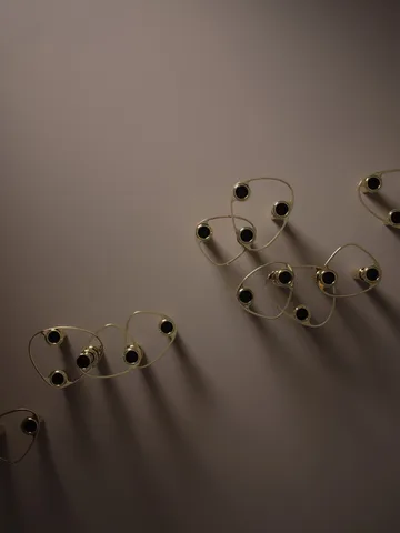 Lind Curve kombinerbar ljusstake 24K guldplätering - Single - LIND DNA