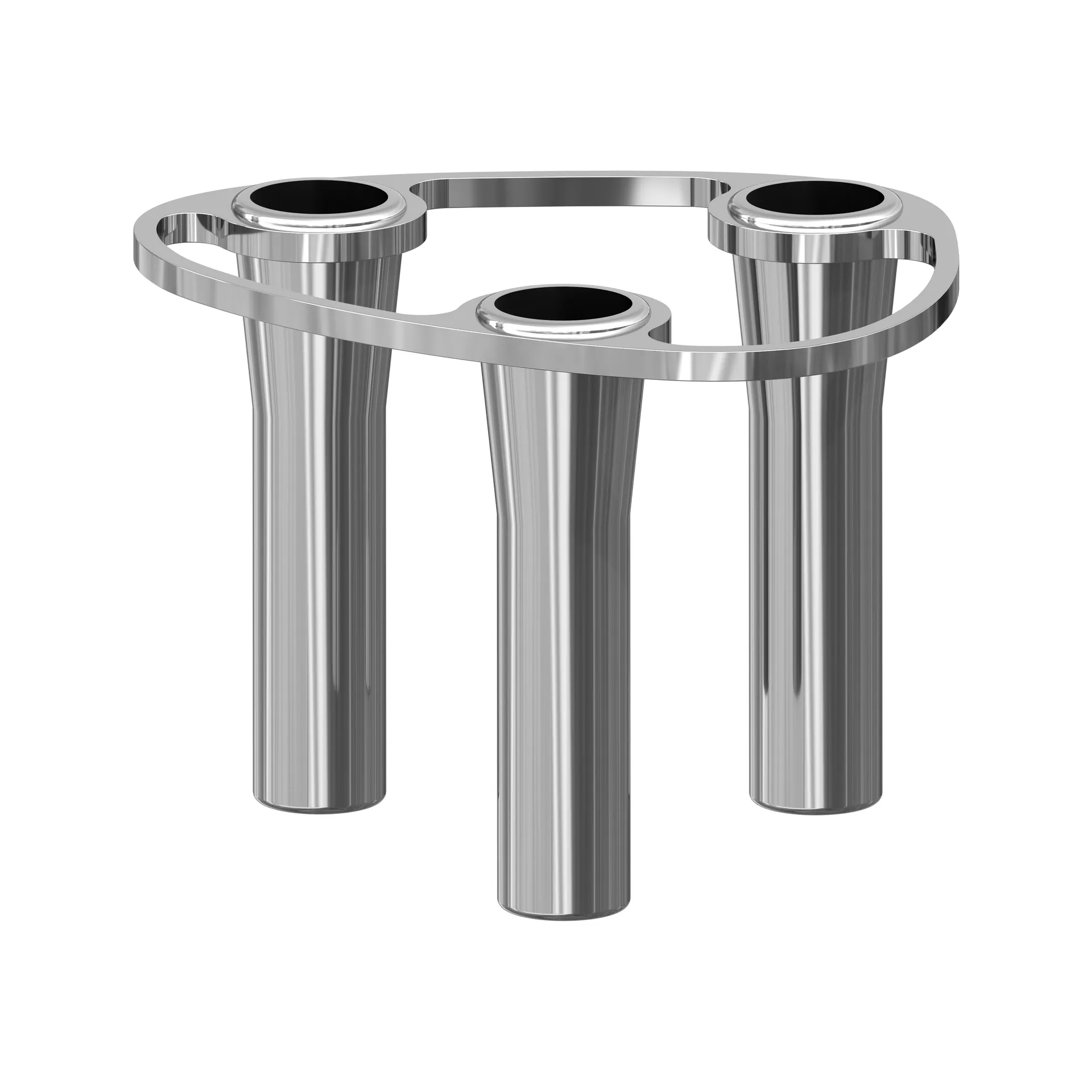 Lind Curve kombinerbar ljusstake krom, Triple LIND DNA