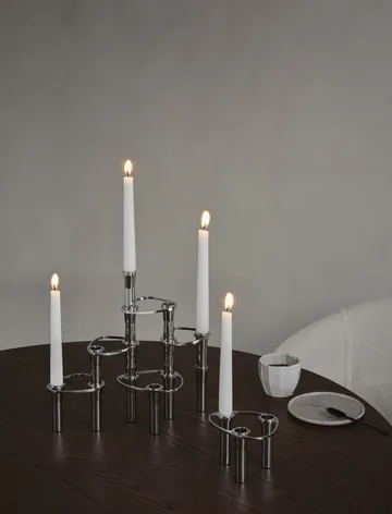 Lind Curve kombinerbar ljusstake krom - Triple - LIND DNA