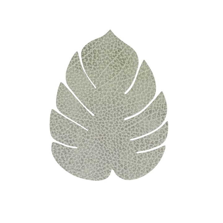 Monstera Leaf Hippo glasunderlägg - Olivgrön - LIND DNA