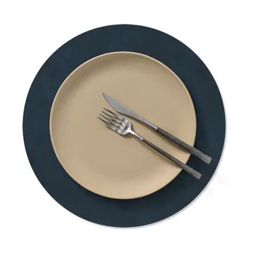 Nupo bordstablett circle M - Midnight blue, Ø30 cm - LIND DNA