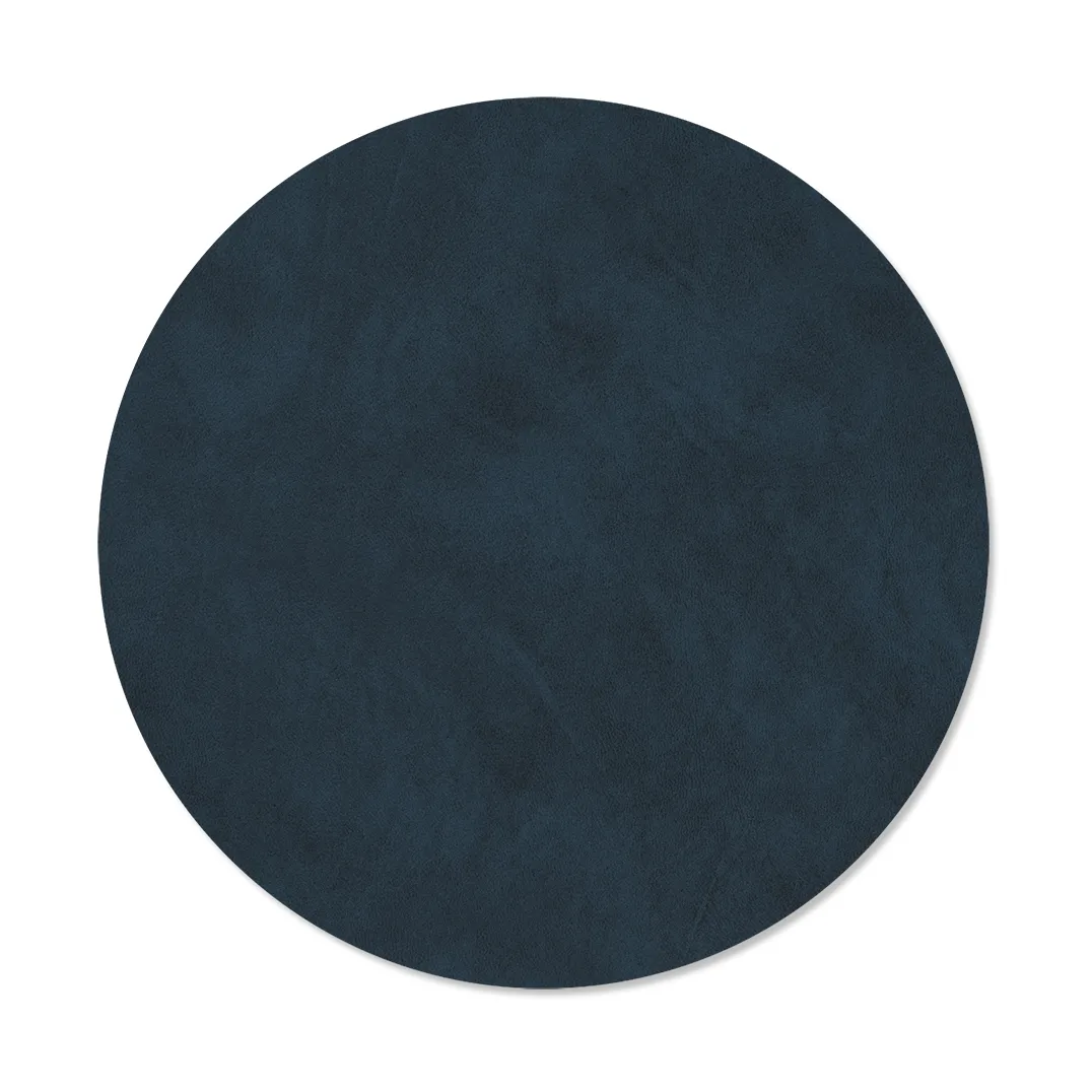 Nupo bordstablett circle vändbar M 1 st, Midnight blue-petrol LIND DNA