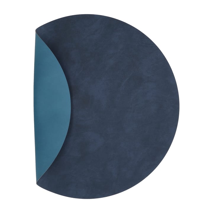 Nupo bordstablett circle vändbar XL 1 st - Midnight blue-petrol - LIND DNA