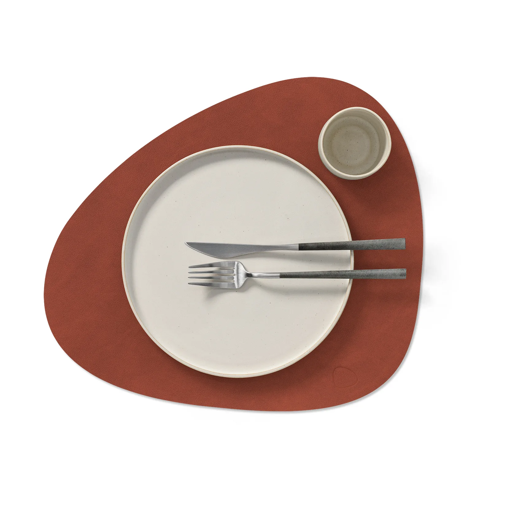 Nupo bordstablett curve L, Sienna, 44x37 cm LIND DNA