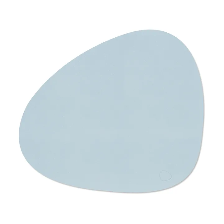 Nupo bordstablett curve L - Soft sky, 44x37 cm - LIND DNA