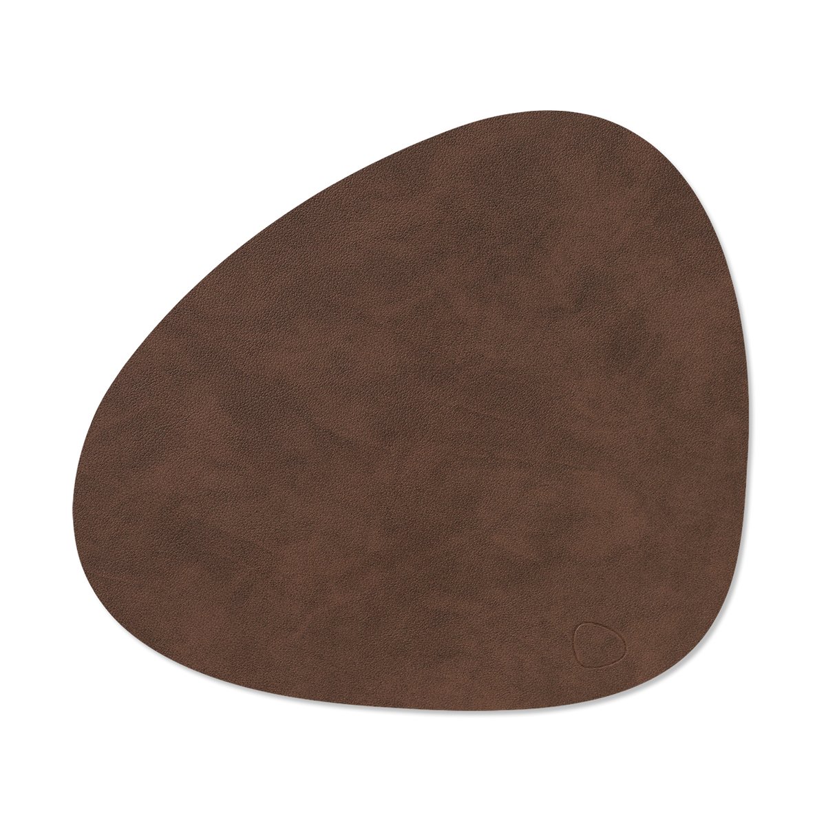 LIND DNA Nupo bordstablett curve M Dark brown | Skandinavisk Design | Bordstabletter | Brun