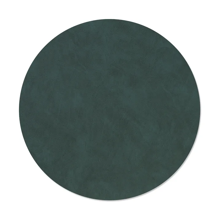 Nupo bordstablett - Dark green, circle, L - LIND DNA