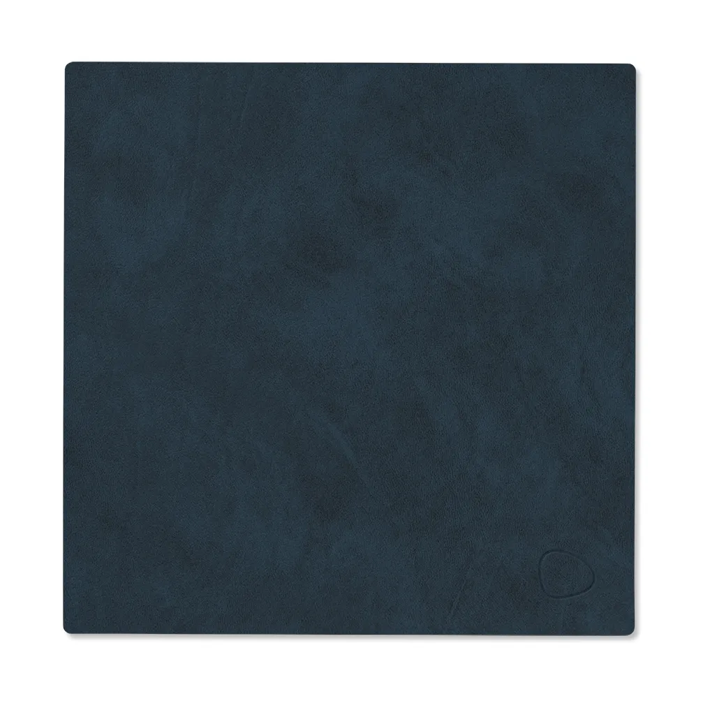 Nupo bordstablett square vändbar S 1 st, Midnight blue-petrol LIND DNA
