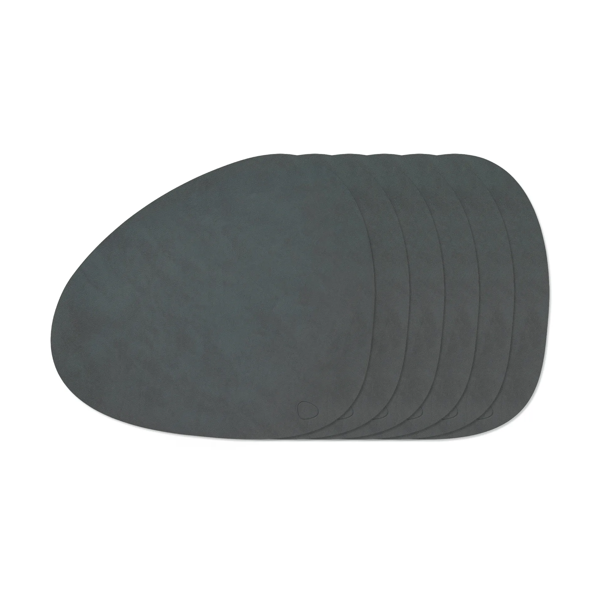 Nupo Curve bordstablettset, Anthracite, 6-pack LIND DNA