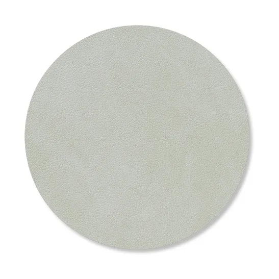 LIND DNA Nupo glasunderlägg circle metallic (stengrå)