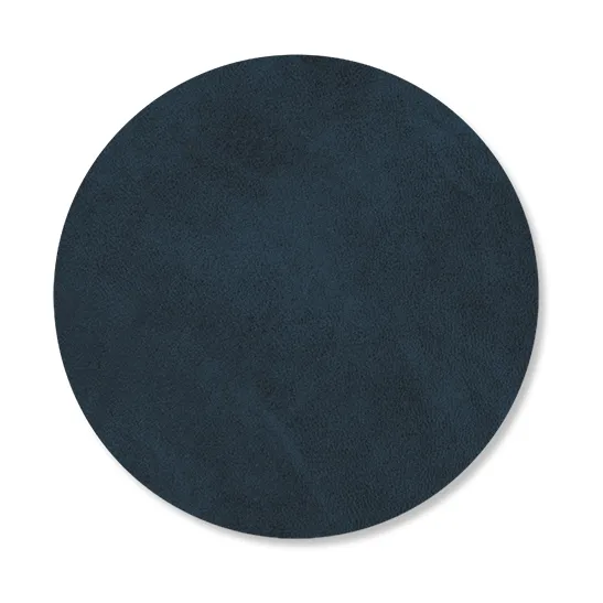 Nupo glasunderlägg circle, Midnight blue LIND DNA