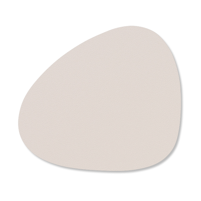 LIND DNA Nupo glasunderlägg curve Soft nude | Skandinavisk Design | Glasunderlägg | Beige