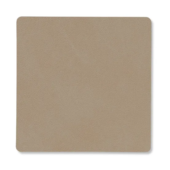 LIND DNA Nupo glasunderlägg square Clay brown