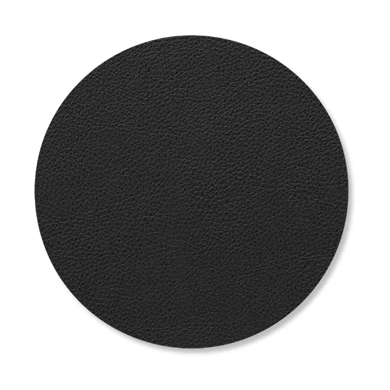 LIND DNA Serene glasunderlägg circle Ø10 cm Black
