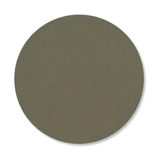Serene glasunderlägg circle Ø10 cm, Moss LIND DNA