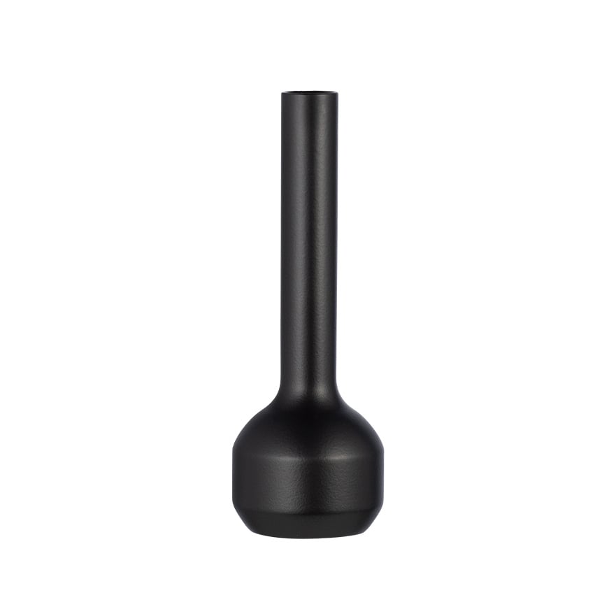 LIND DNA Silhouette 120 vas Black steel | Skandinavisk Design | Vaser | Svart