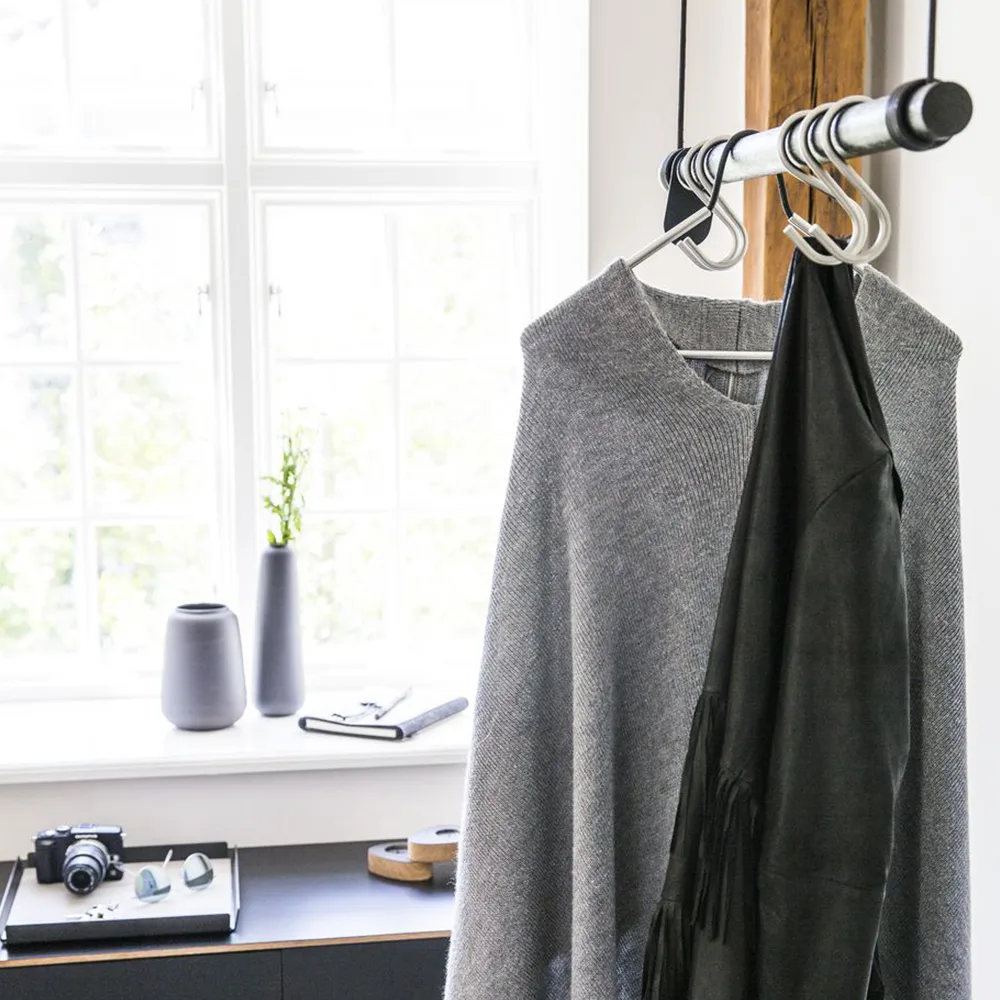 Swing klädhängare, oak nature, l, snöre nature LIND DNA