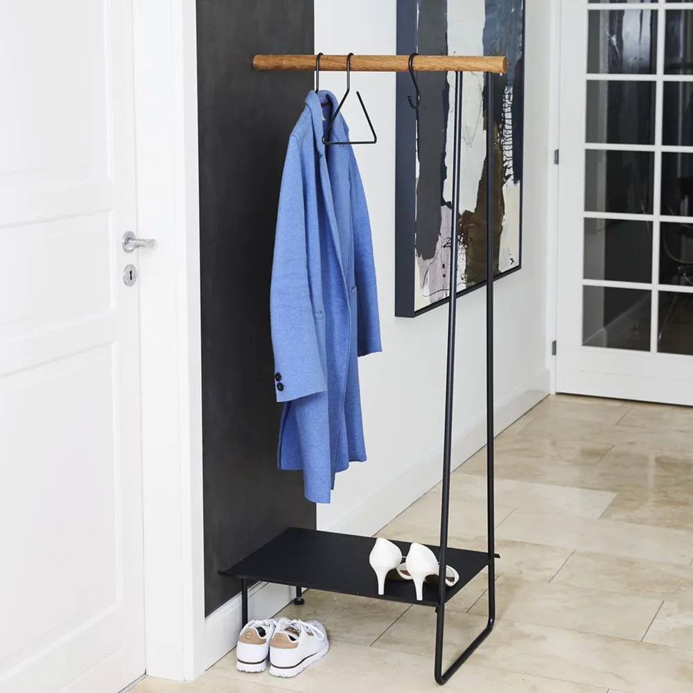 Swing klädhängare, oak nature, m, snöre nature LIND DNA