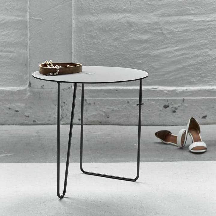 Turntable Nupo sidobord M, Anthracite-light grey LIND DNA