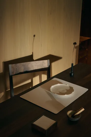 Wood Box förvaring till glasunderlägg - Smoked-oak, square, S - LIND DNA