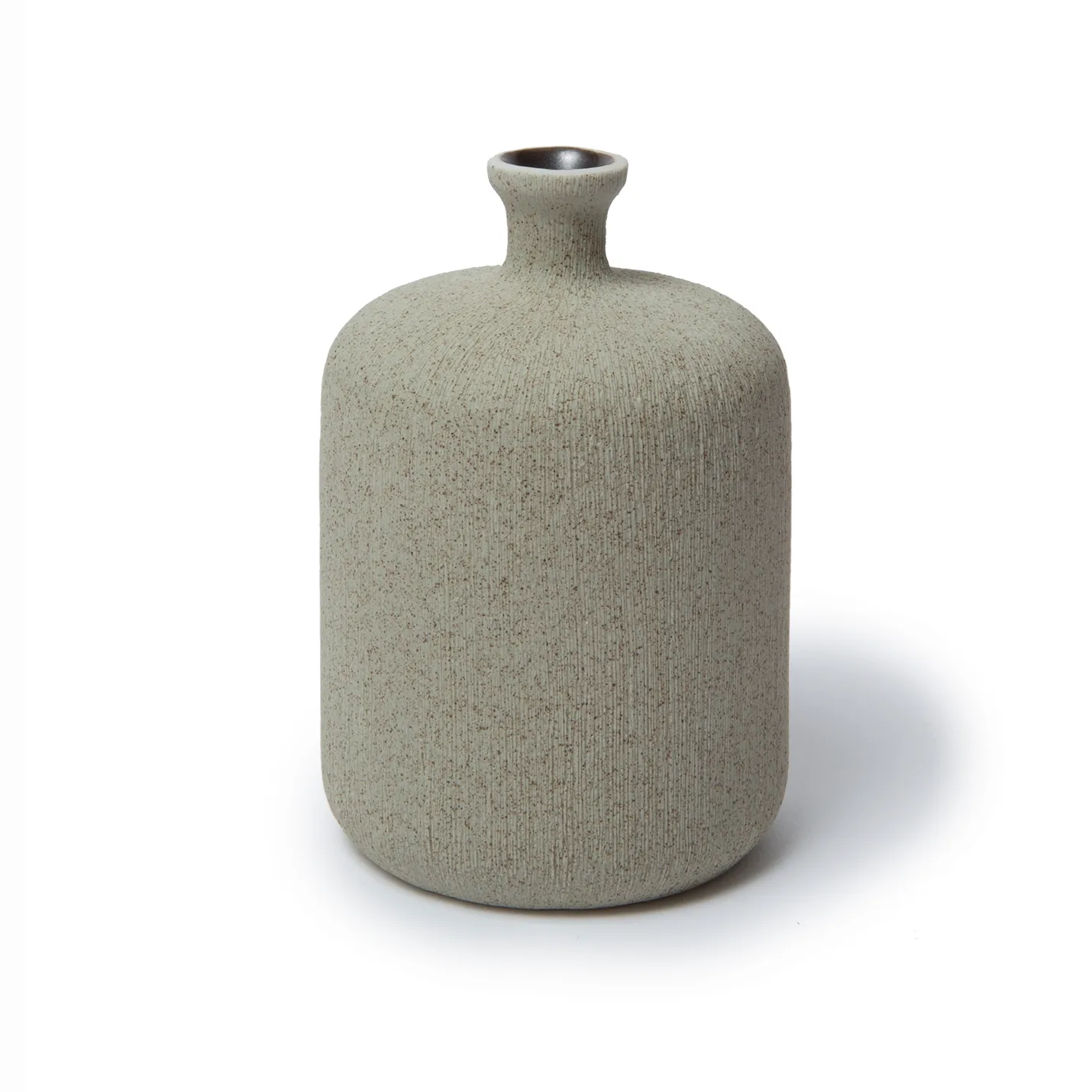 Bottle vas, Sand grey, medium Lindform