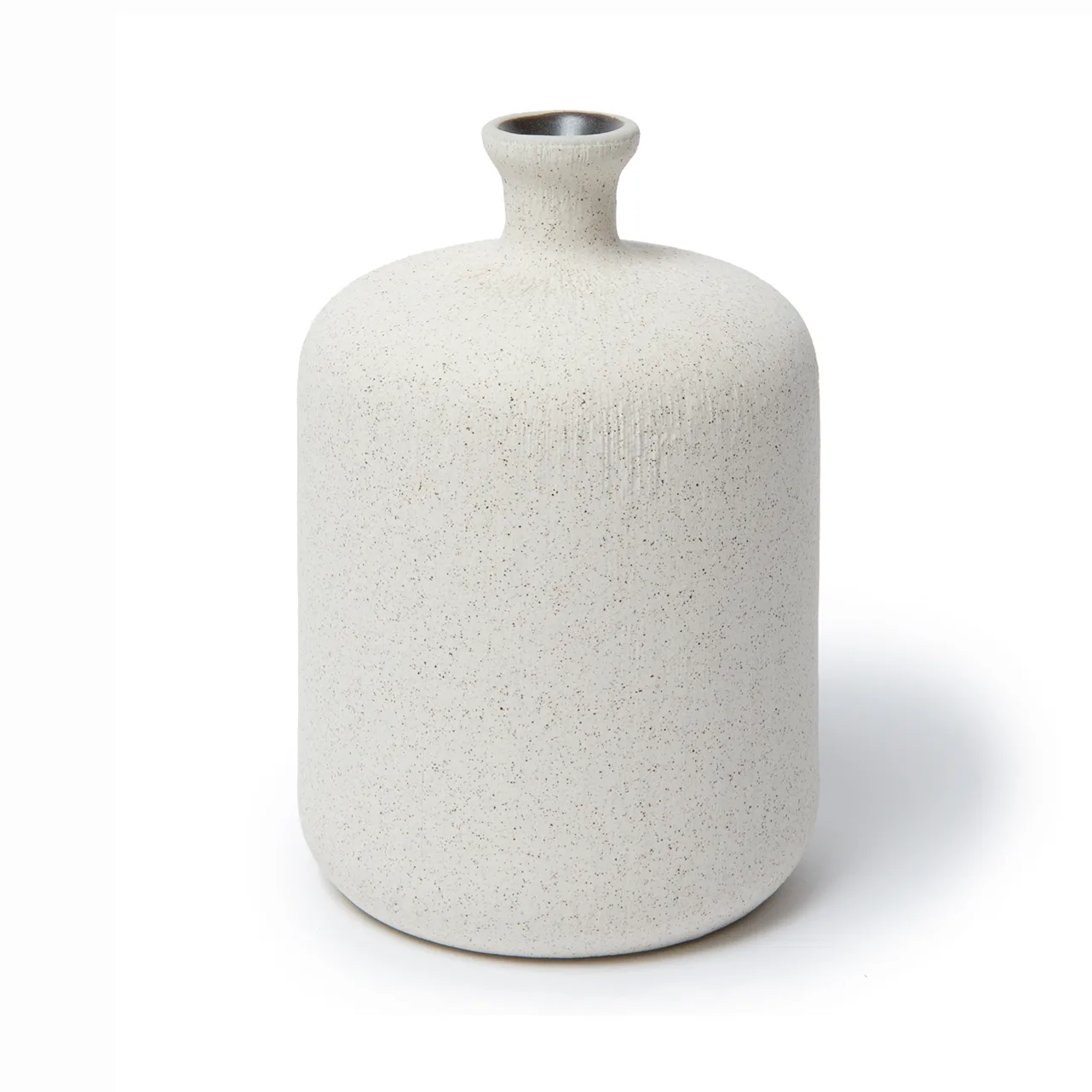 Bottle vas, Sand white, medium Lindform