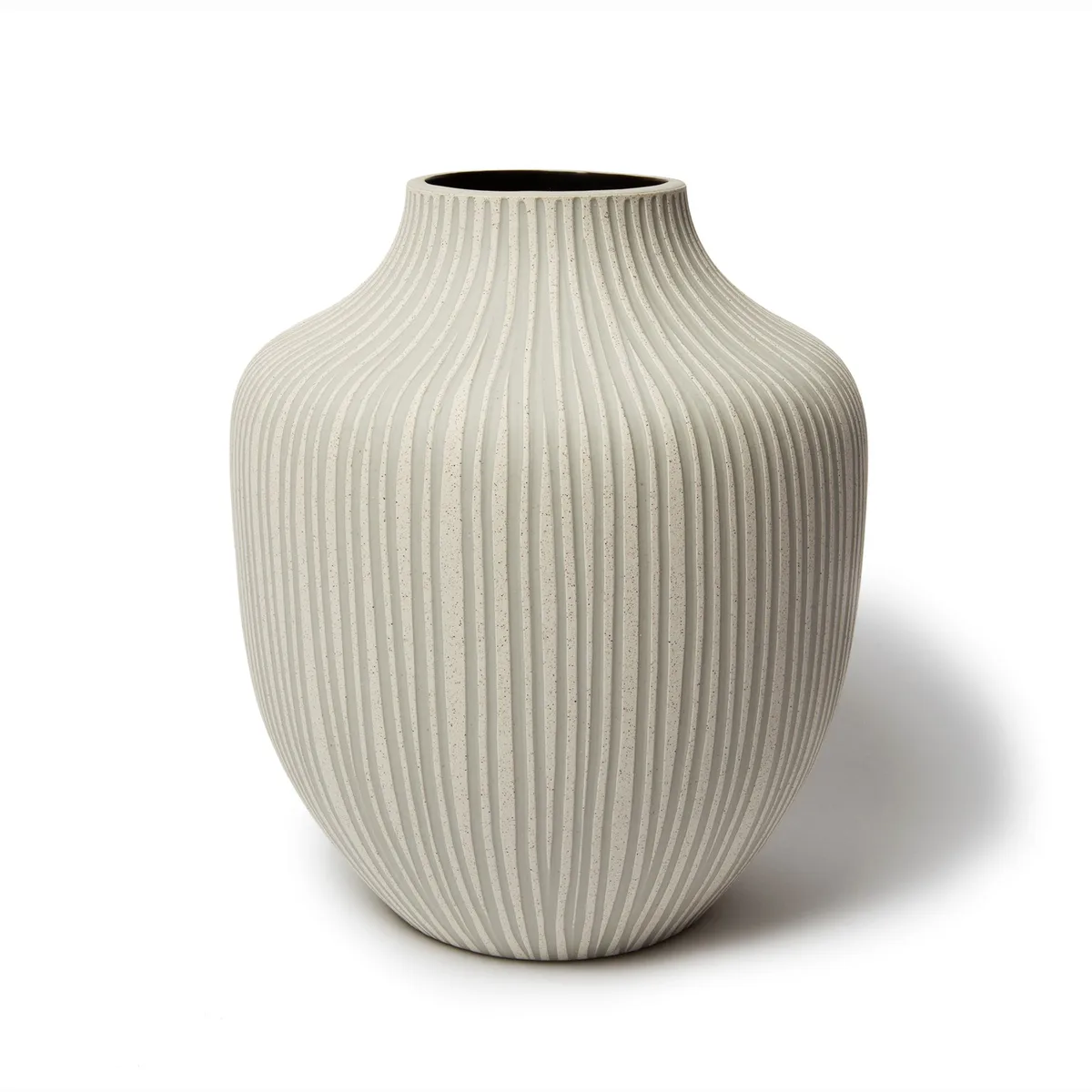 Lindform Kyoto vas Sand white stone stripe
