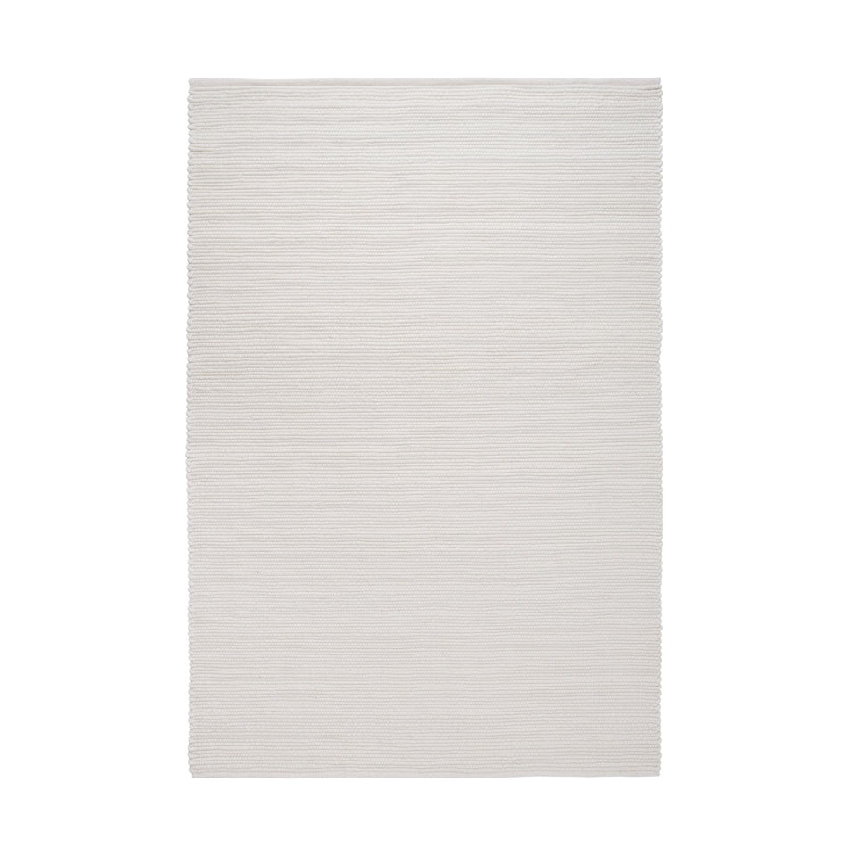 Linie Design Agner matta 250x350 cm White | Skandinavisk Design | Lugg- & Ryamattor | Vit