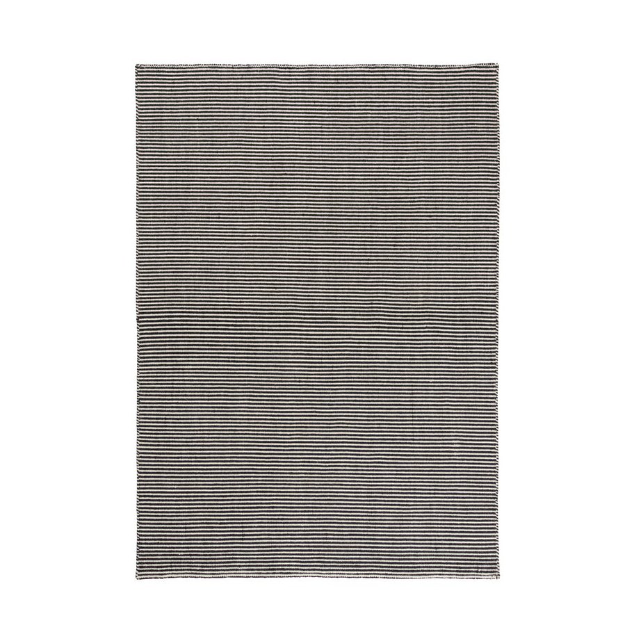 Linie Design Ajo matta 170x240 cm Black | Skandinavisk Design | Lugg- & Ryamattor | Svart