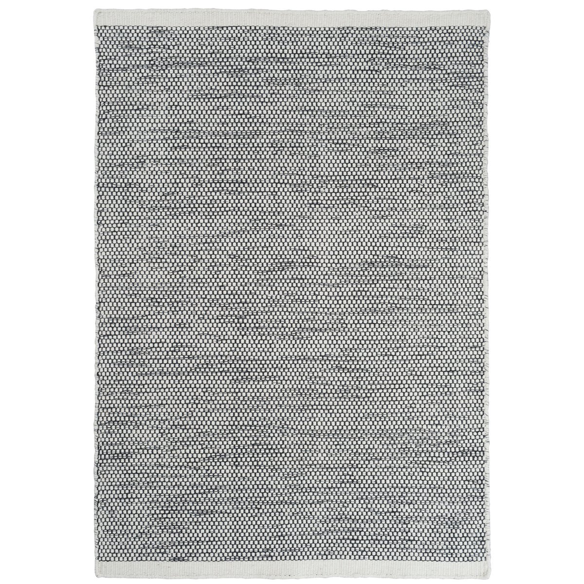 Linie Design Asko matta 80x250 cm Mixed | Skandinavisk Design | Ullmattor | Svart