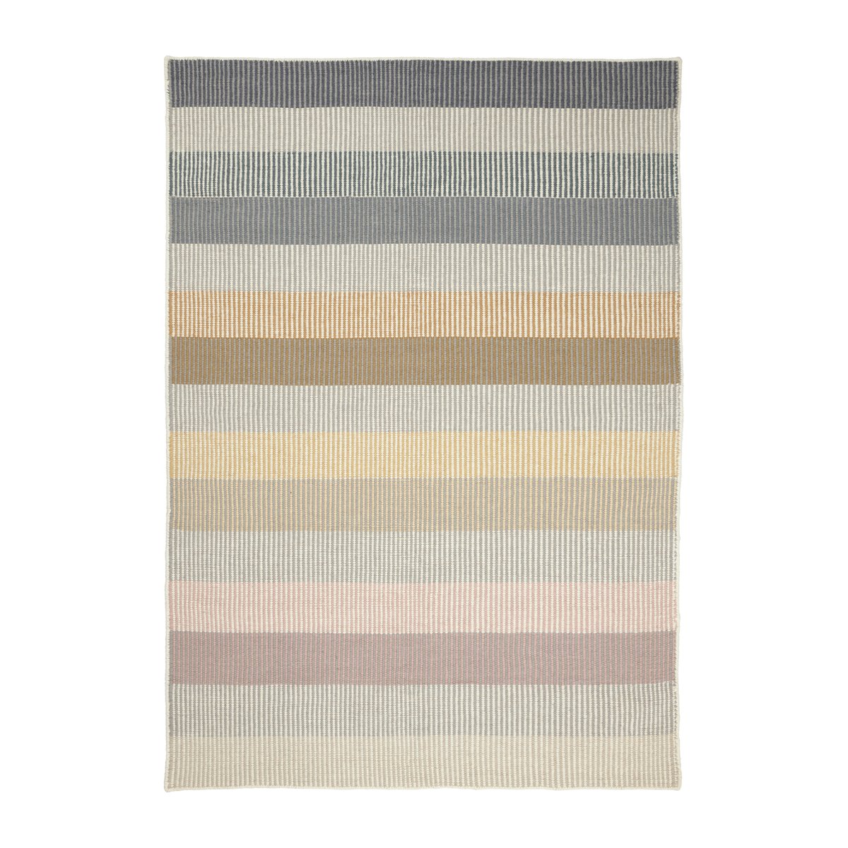 Linie Design Devise ullmatta 140x200 cm Mustard | Skandinavisk Design | Ullmattor | Beige