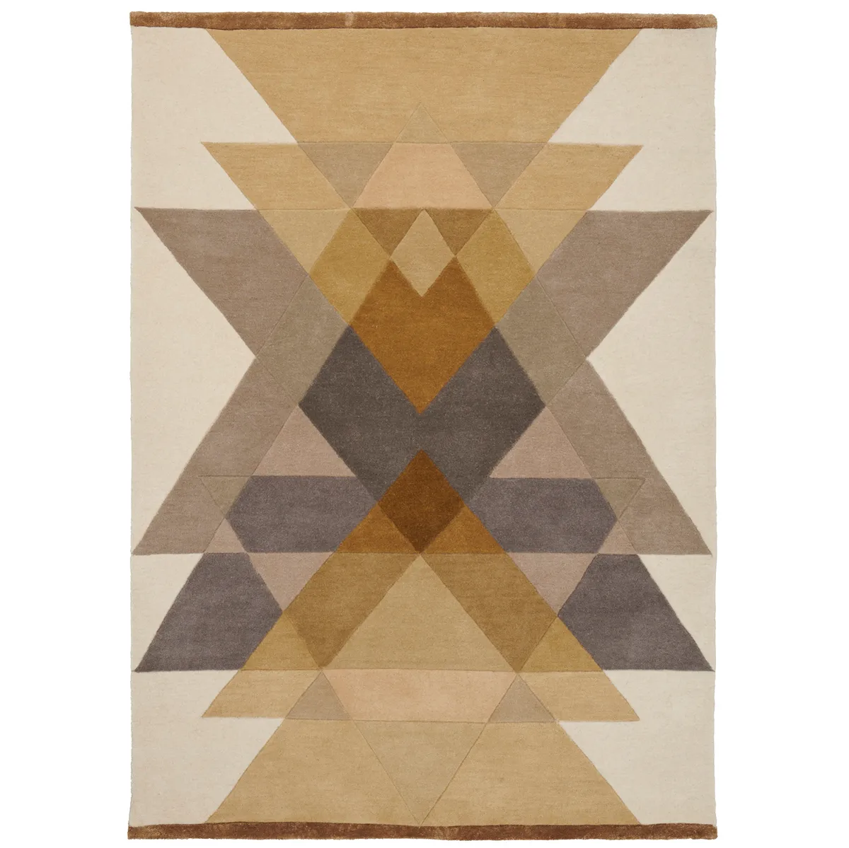 Linie Design Freya matta 170x240 cm Mustard