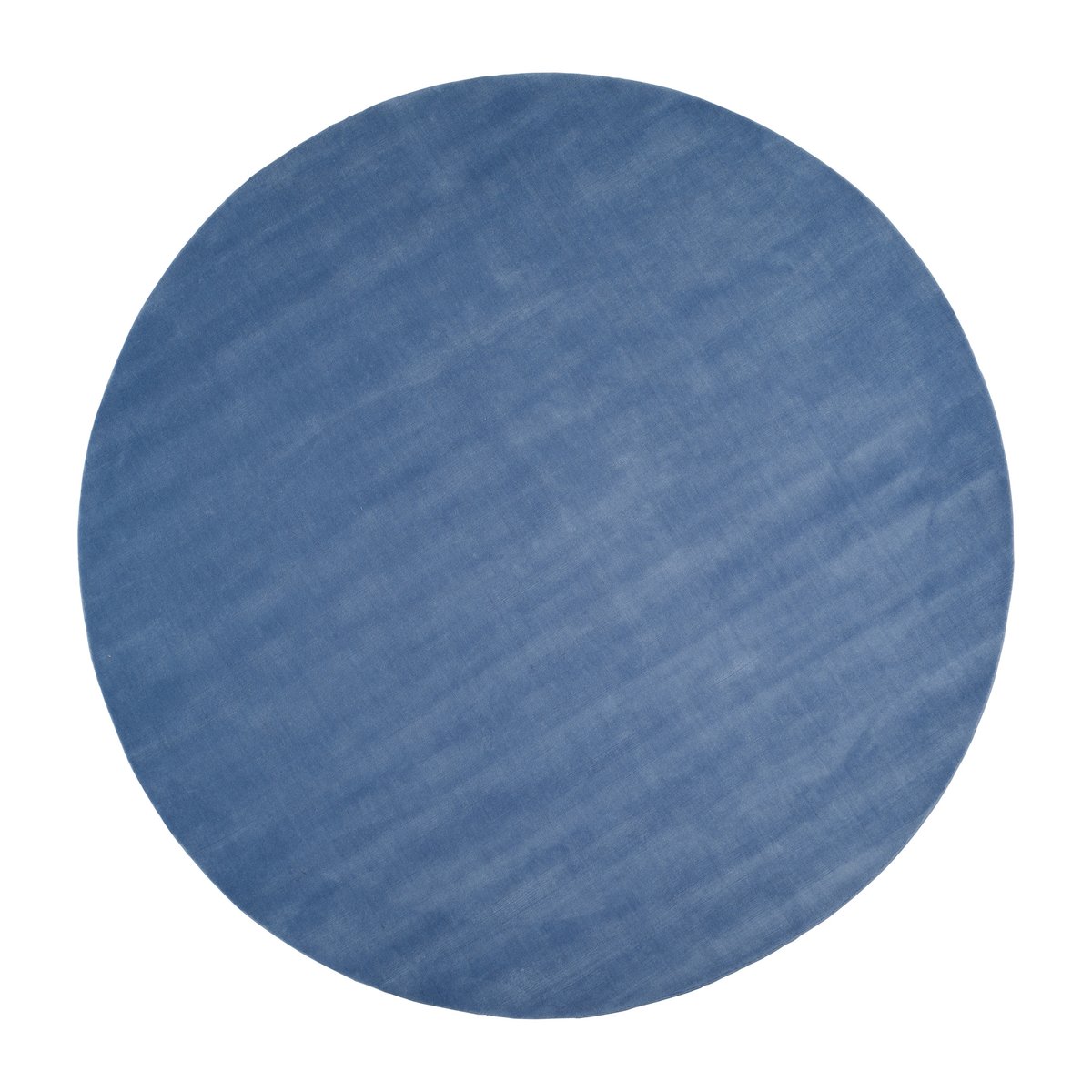 Linie Design Halo Cloud ullmatta rund 250 cm Blue | Skandinavisk Design | Ullmattor | Blå