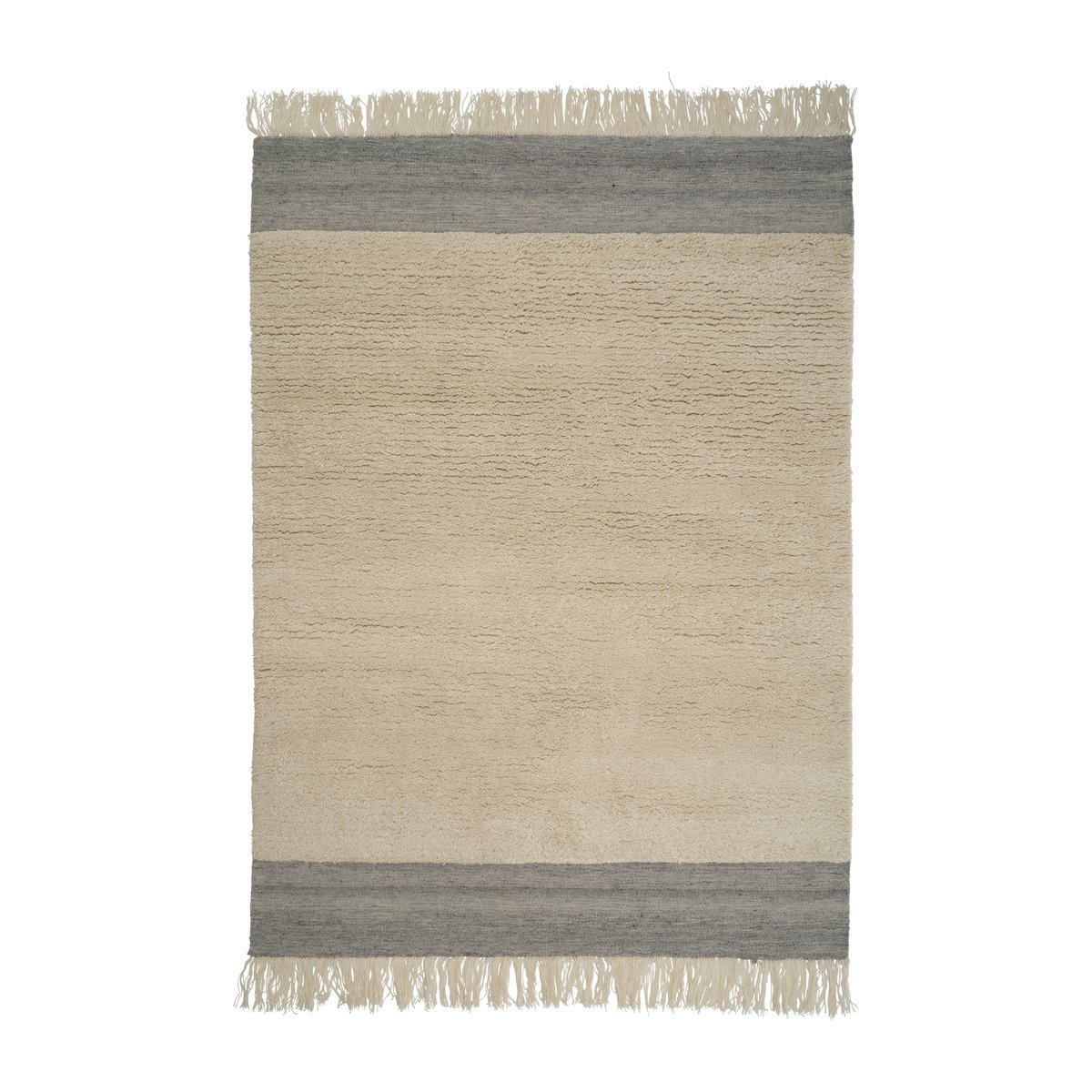 Linie Design Humble Act ullmatta 170x240 cm Ivory | Skandinavisk Design | Ullmattor | Beige
