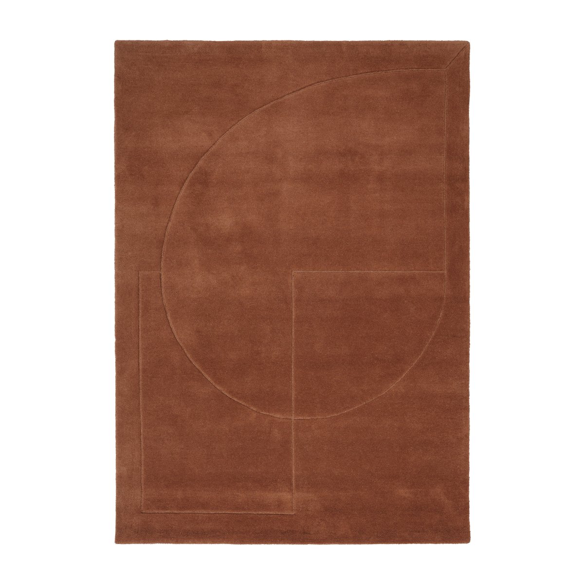 Linie Design Lineal Poem ullmatta Amber, 140x200 cm