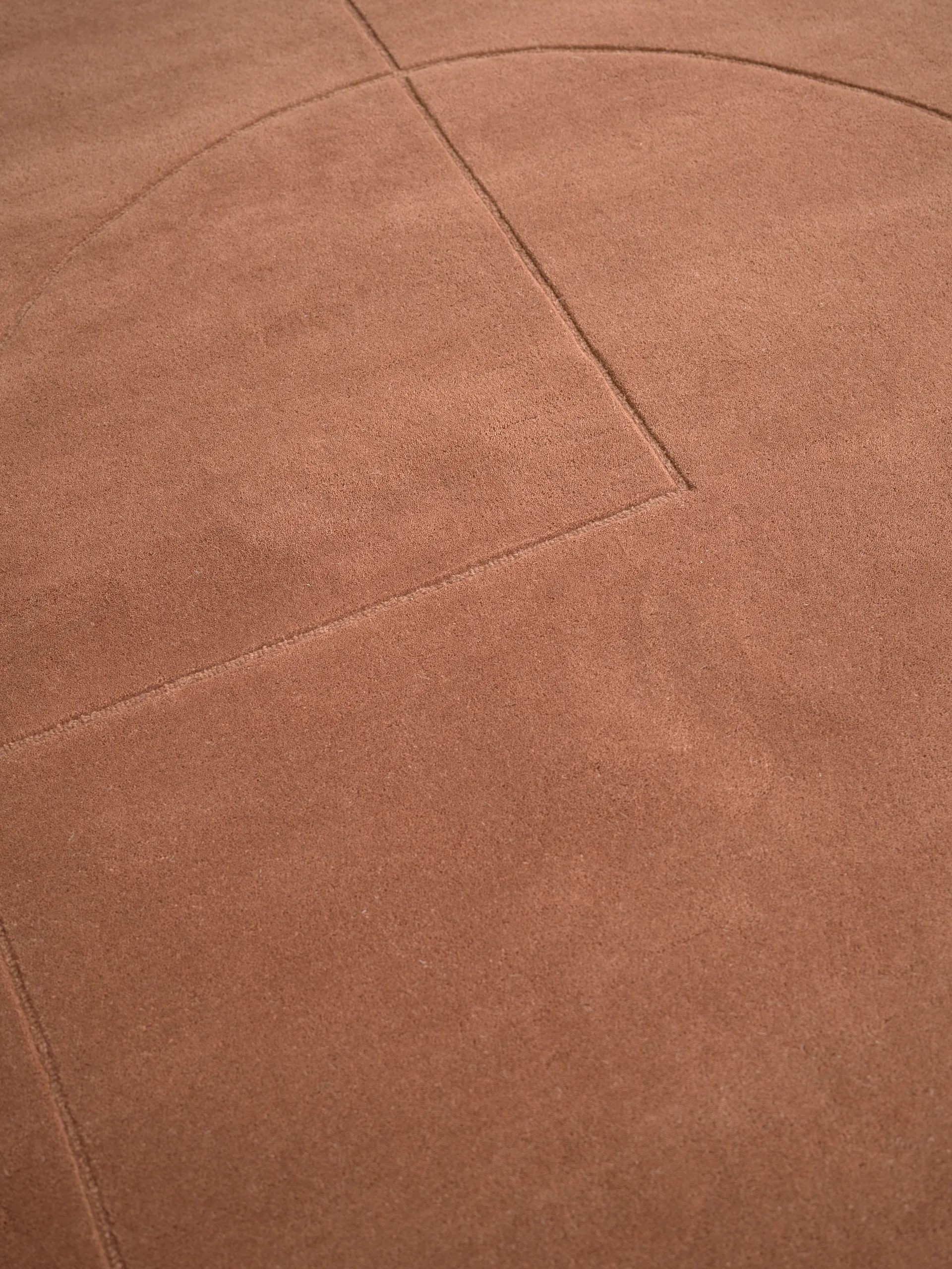 Lineal Poem ullmatta, Amber, 140x200 cm Linie Design