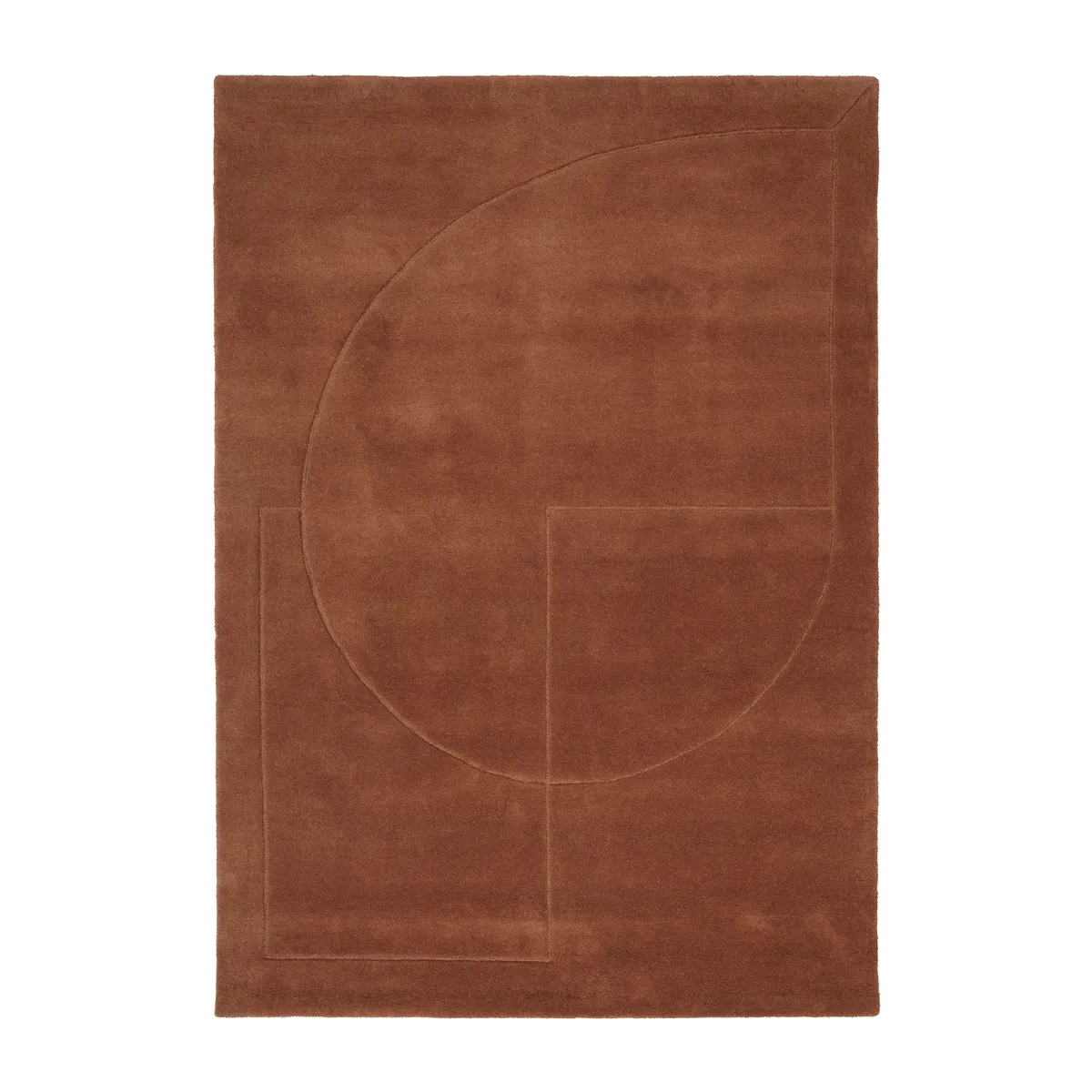 Linie Design Lineal Poem ullmatta Amber, 250x350 cm