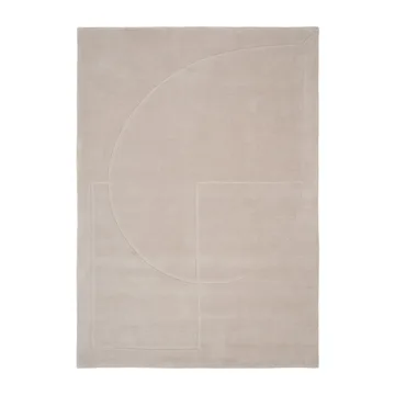 Lineal Poem ullmatta - Beige, 200x300 cm - Linie Design