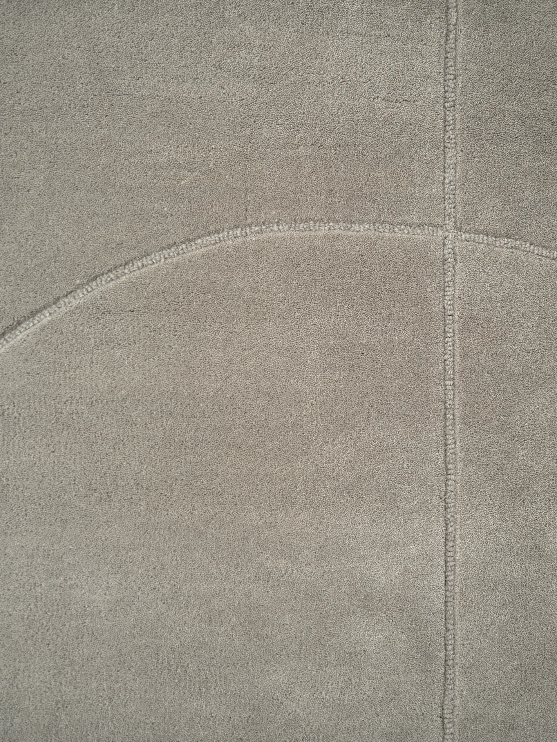 Lineal Poem ullmatta, Grey, 140x200 cm Linie Design