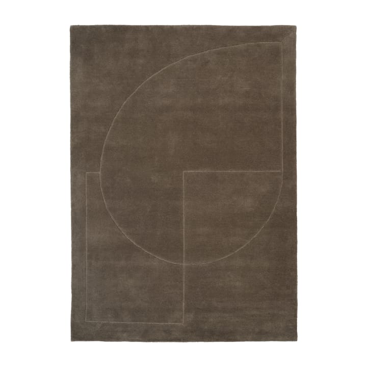Lineal Poem ullmatta - Moss, 200x300 cm - Linie Design