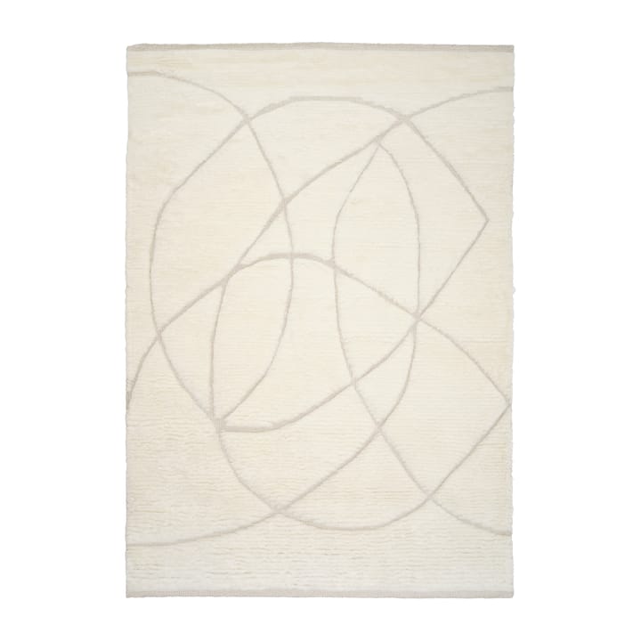 Lineal Sweep ullmatta - White, 170x240 cm - Linie Design