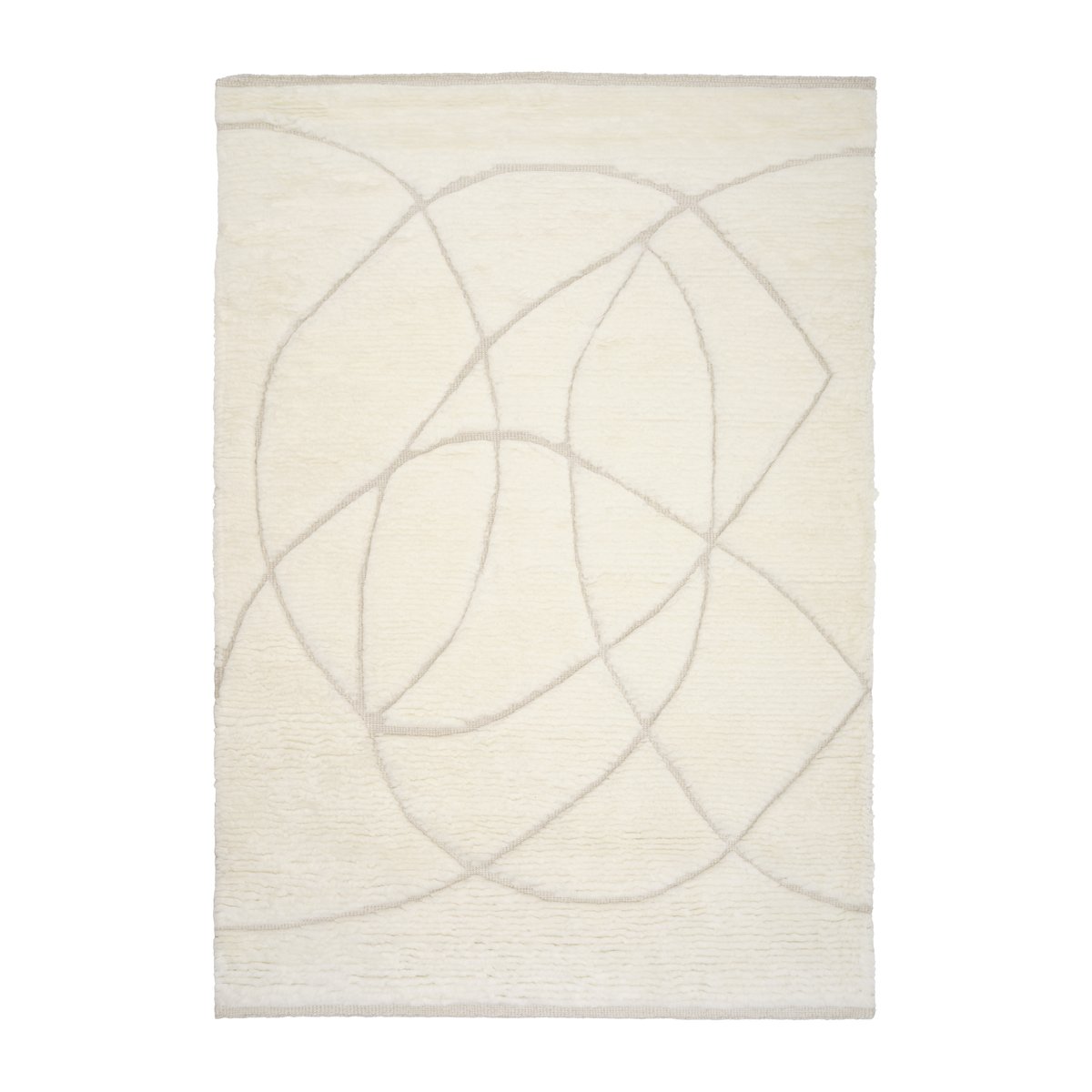 Linie Design Lineal Sweep ullmatta White, 250x350 cm
