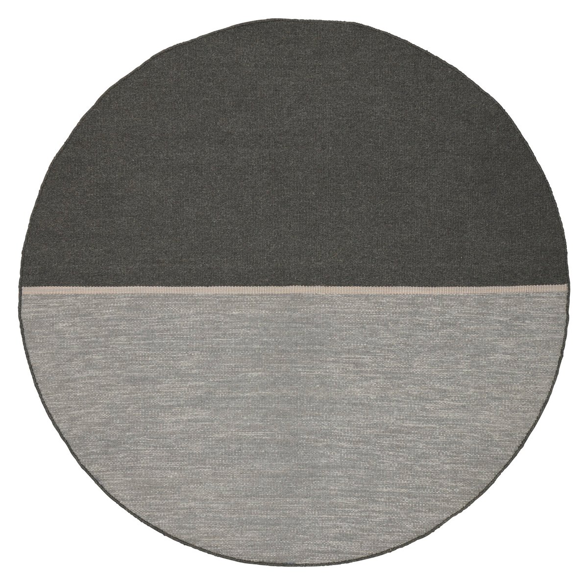 Linie Design Magnetize matta 170 cm Stone | Skandinavisk Design | Runda mattor | Grå
