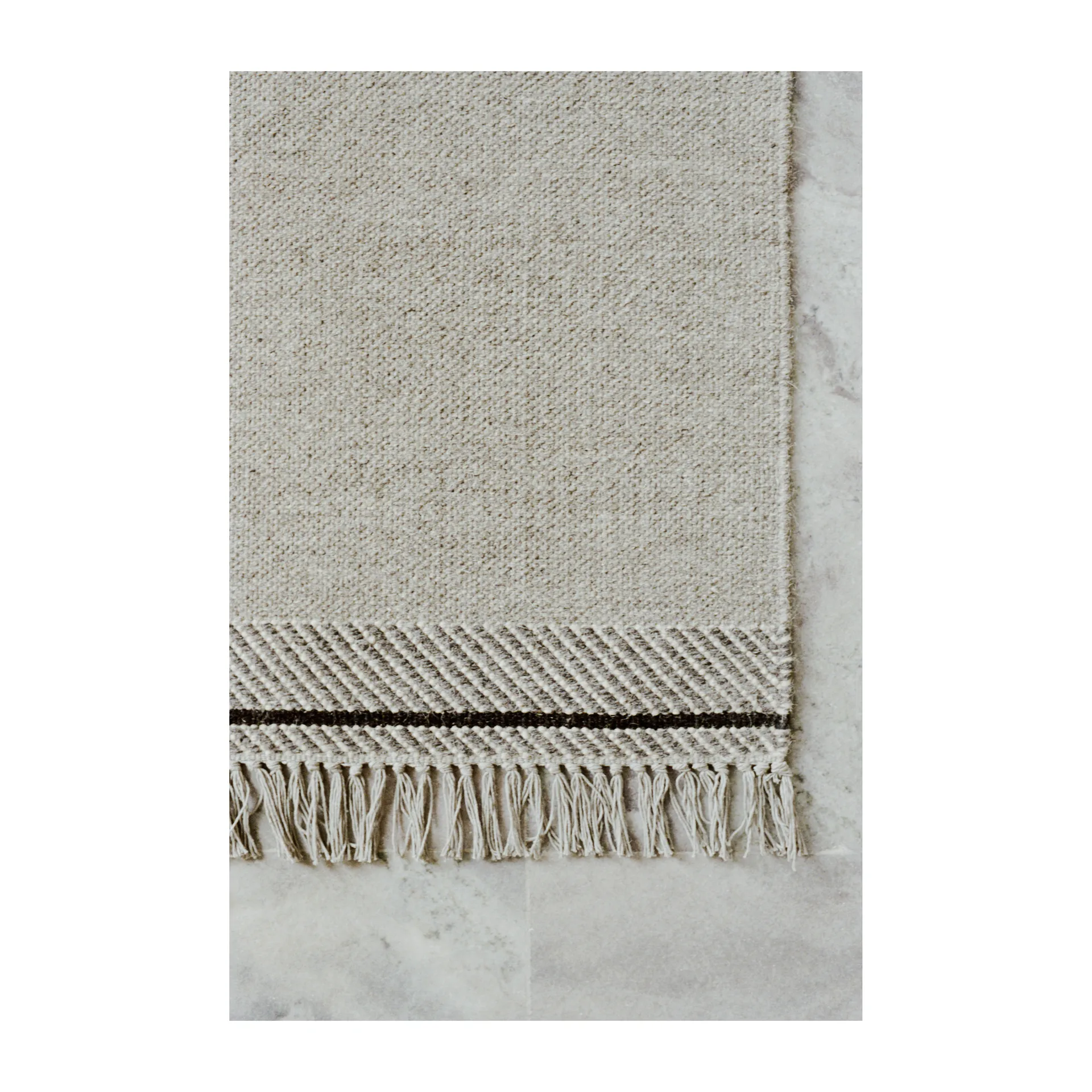Mindful Soul ullmatta 250x350 cm, Stone-grey Linie Design